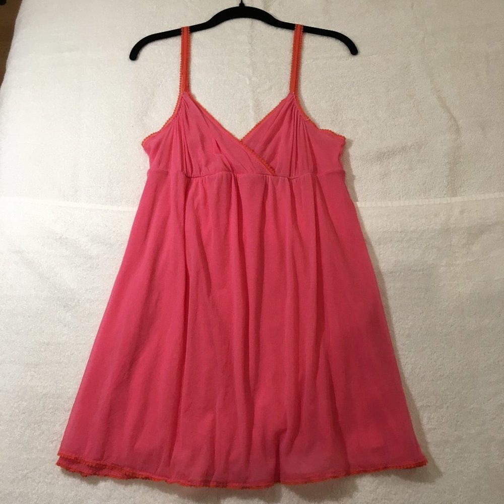 On Gossamer Lace Spaghetti Strap Top